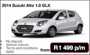 2014 Suzuki Alto 1.0 GLX