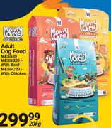 Monty & Me Adult Dog Food (MESS20 MESSB20-With Beef) (MESSC20-With Chicken)-20kg Each