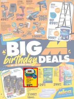 Mica : Big Birthday Deals (20 August - 30 August 2026), page 1