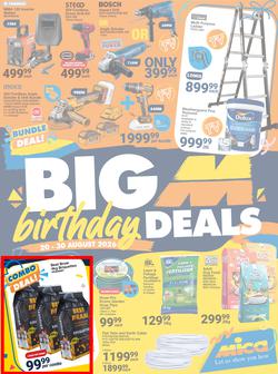 Mica : Big Birthday Deals (20 August - 30 August 2026), page 1