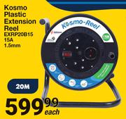 Kosmo Plastic Extension Reel 15A 1.5mm EXRP20B15