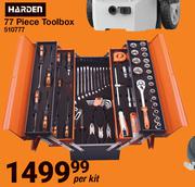 Harden 77 Piece Toolbox 510777-Per Kit
