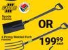 Lasher Spade FG00500 Or Laser 4 Prong Welded Fork FG00090 -Each