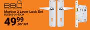 BBL Mortice 2 Lever Lock Set BLE582-24-52CH-Per Set