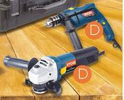 Ryobi Impact Drill PD-650 Or Angle Grinder G-915-Each