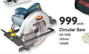 Ryobi Circular Saw 185mm 1400W CS-1400-Each