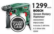 Bosch Green Rotary Hammer 06033A9302 PBH2100RE-Each