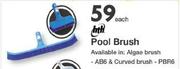 hth Pool Brush-Each