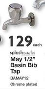 Splash Works May 1/2” Basin Bib Tap BAMAY12-Each