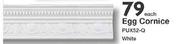 Egg White Cornice PUX52-Q-Each