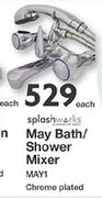 Splash Works May Bath/Shower Mixer MAY1-Each