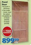 Swartland Panel Door-813mmx2032mm Each