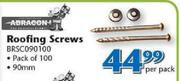 Abracon Roofing Screws BRSC090100-Per Pack