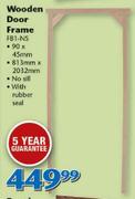 Swartland Wooden Door Frame FB1-NS