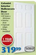Swartland Colonist Interior Hollowcore Door EBCLNL10