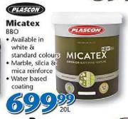 Plascon 20Ltr Micatex BBO