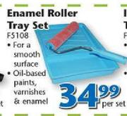 Mica Enamel Roller Tray Set F5108-Per Set