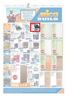 Mica Eastern Cape : Build Promotions (21 Jul - 02 Aug 2015), page 1
