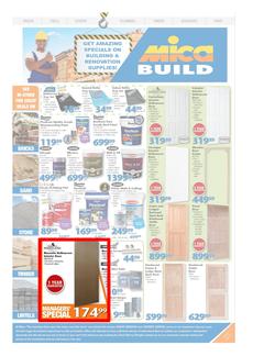 Mica Eastern Cape : Build Promotions (21 Jul - 02 Aug 2015), page 1