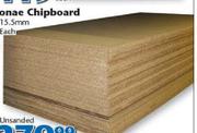 Sonae Chipboard 15.5mm Unsanded CHPL0016US2718O-Each