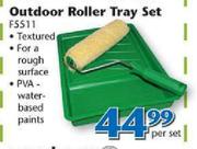 Outdoor Roller Tray Set F5511-Per Set