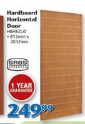 SABS Hardboard Horizontal Door HBHRZLI0