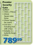 Premier Security Gate SGPRWT