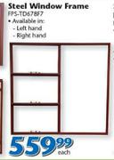 Steel Window Frame FPS-TD678F7-Each