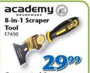 Academy 8-In-1 Scraper Tool F7450