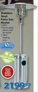 Elements Stainless Steel Patio Gas Heater GHP07