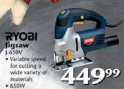Ryobi 650W Jigsaw J-650V