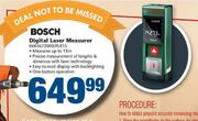 Bosch Digital Laser Measure 0603672000/PLR15