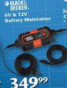 Black & Decker 6V & 12V Battery Maintainer