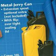 Metal Jerry Can Green-10L