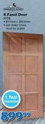 Swartland 8 Panel Door