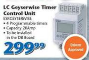 LC Geyserwise Timer Control Unit
