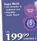 Colour CO Supa Matt 5ltr TSM1000-5
