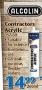 Alcolin Contractors Acrylic-260ml