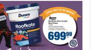 Duram Roofkote Pure Acrylic Roof Paint 16-020-20ltr