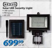 Nexus Solar 60 LED Security Light
