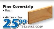 Pine Coverstrip 8mm TP8X32X3-6C0V