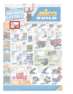 Mica Eastern Cape : Build Promotions (23 Jun - 05 Jul 2015), page 1