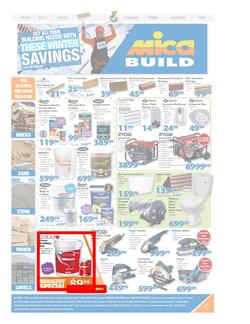 Mica Eastern Cape : Build Promotions (23 Jun - 05 Jul 2015), page 1