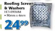 Roofing Screws & Washers 90x4mm HE3-090MM