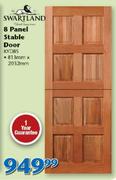 Swartland 8 Panel Stable Door 813x2032mm KYD85