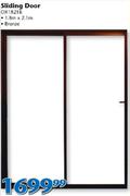 Sliding Door Bronze OX1821B-1.8m x 2.1m