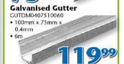 Galvanised Gutter