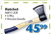 Hatchet Wooden Handle A6011-2LB-0.9Kg