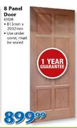 Swartland 8 Panel Door KYD8