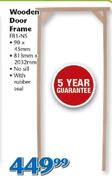 Swartland Wooden Dooe Frame FB1-NS